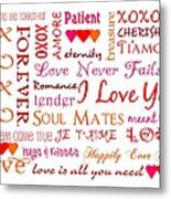 All The Colors Of Love Metal Print