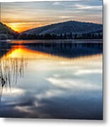 Allegheny Sunset Metal Print