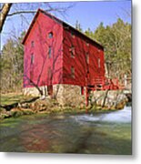 Alley Spring Grist Mill - Missouri - National Historic Site Metal Print