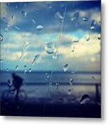 Along The Lakeshore After A Storm Metal Print