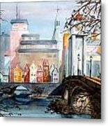 Along The River Metal Print