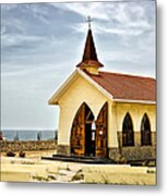 Alto Vista Chapel Aruba Metal Print