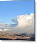 Amazing Cloud Swallows Red Rocks Of Sedona Arizona Metal Print