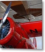 Amelia Earhart Prop Plane Metal Print