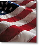 American Flag Metal Print