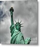 America's Lady Liberty Metal Print