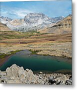 An Afternoon In The Canadian Rockies Metal Print