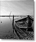 An Oyster Boat Metal Print