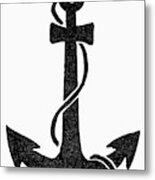 Anchor Metal Print