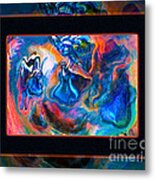 Angels And Other Protective Forces Abstract Healing Art Metal Print