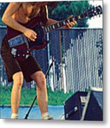 Angus Young Of A C D C At Day On The Green Monsters Of Rock Metal Print