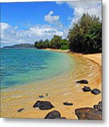 Anini Beach Metal Print