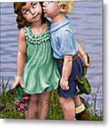 Anniversary Card 5x7 Metal Print