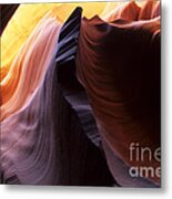 Antelope Canyon Pages Of Time Metal Print