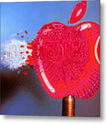 Apple Metal Print