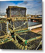 Arbroath Harbour Metal Print