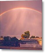 Arc Of The Rainbow Metal Print