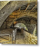 Arched Walkway Metal Print