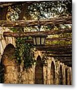 Arches At The Alamo Metal Print