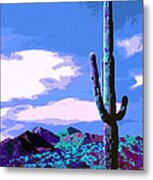 Arizona Blue Metal Print