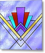 Art Deco - Pattern 3 Metal Print