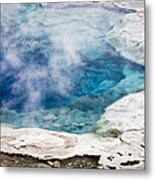 Artemisia Geyser, Yellowstone National Park Metal Print