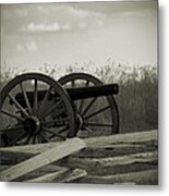 Artillery At Mcpherson Ridge Metal Print