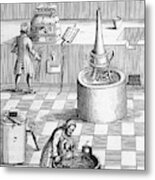 Assay Laboratory For Gold And Silver Metal Print