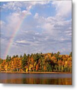At The End Of The Rainbow Metal Print