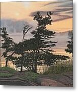 Auburn Evening Metal Print