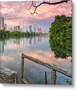 Austin Skyline From Lou Neff Point Metal Print