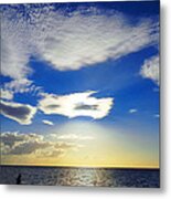 Australian Sommer Sky Metal Print