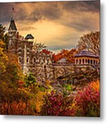 Autumn At Belvedere Castle Metal Print