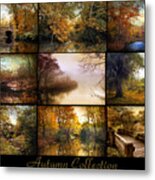 Autumn Collage Metal Print
