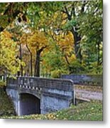 Autumn In The Park Metal Print