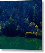 Autunno Alba Sul Lago - Autumn Lake Dawn 9746 Metal Print