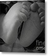 Baby Feet Metal Print