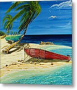 Bahama Beach Metal Print