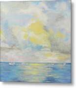 Bahamian Skies Metal Print