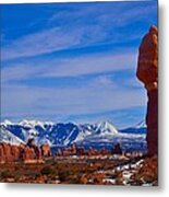 Balanced Rock Metal Print