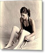 Ballerina Metal Print