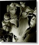 Ballerinas In Radio City Music Hall Metal Print