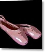 Ballet Shoes Metal Print