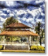 Bandstand Metal Print