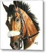 Barbaro Metal Print