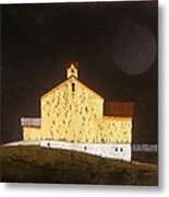 Barn On Black #3 Metal Print