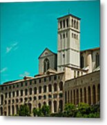 Basilica Of San Francesco Assisi Metal Print