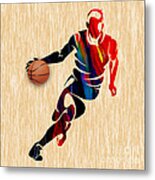 Basketball Metal Print