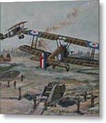 Battle Of Amiens Metal Print