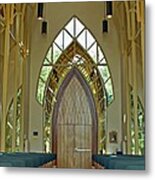 Baughman Meditation Center - Inside Front Metal Print